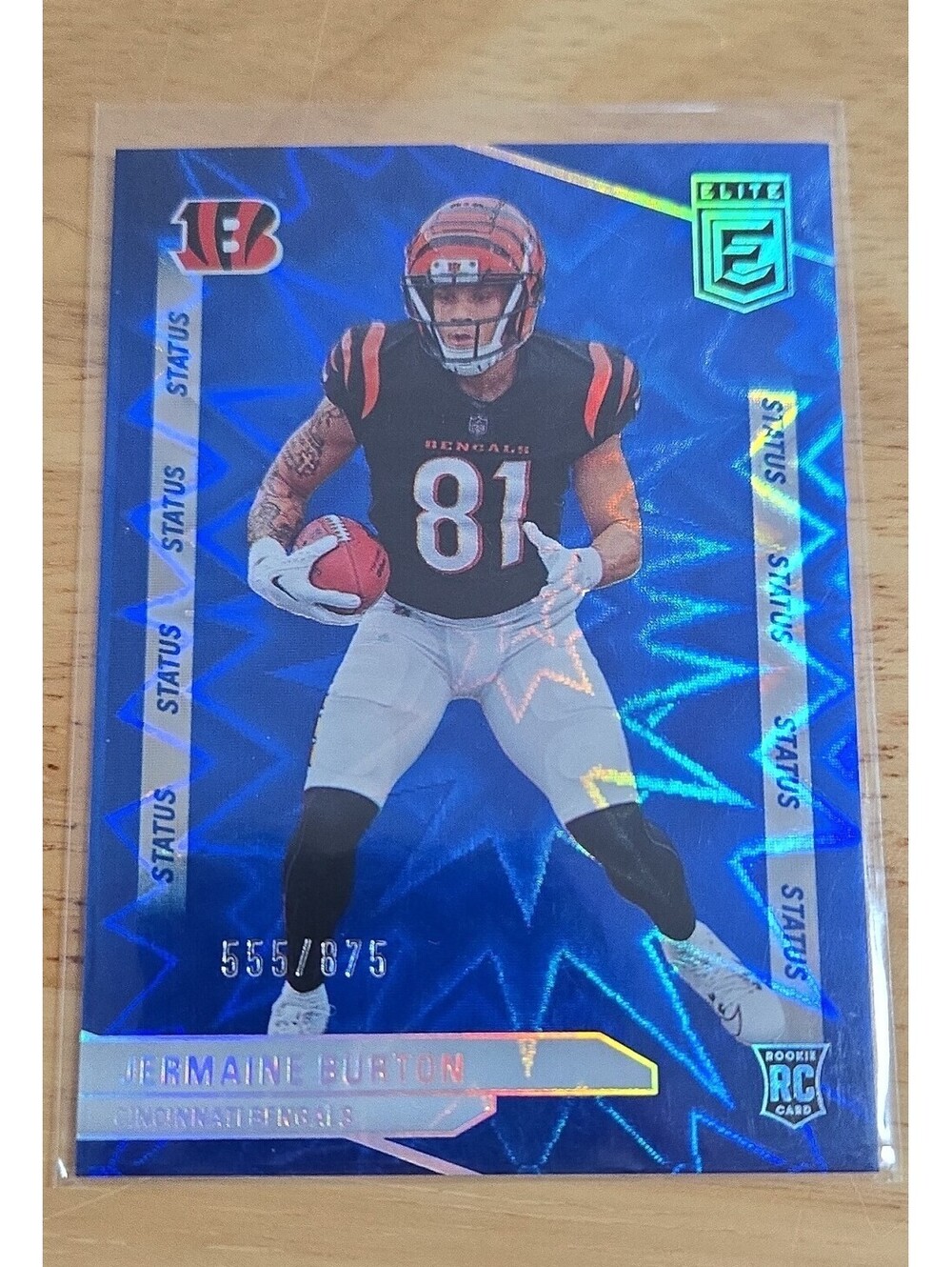 2024 Panini Donruss Elite - Rookies Jermaine Burton #176 Status Explosion...